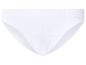 Weißer Damen-Slip mit gerippter Textur