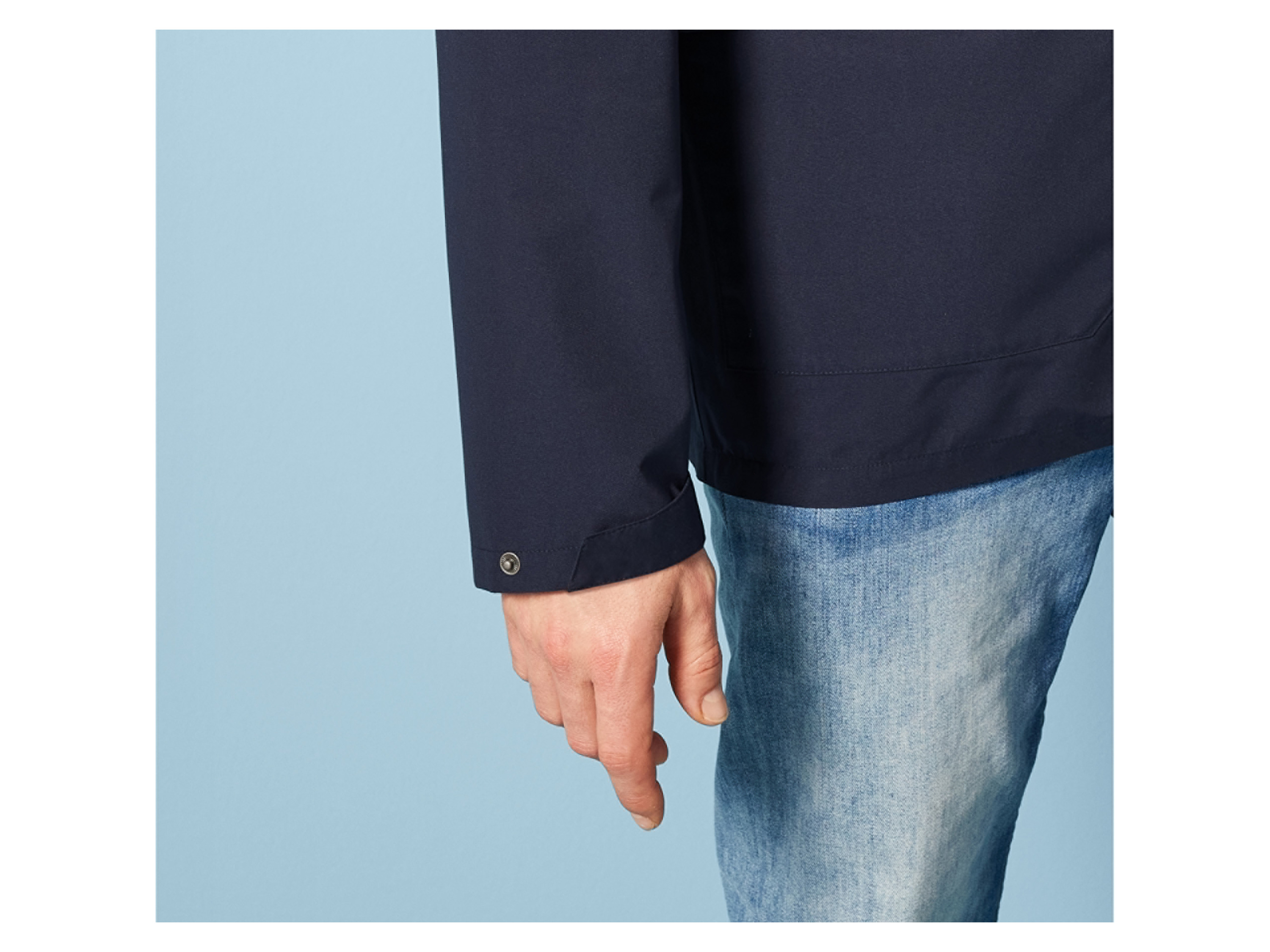 Thumbnail - LIVERGY® Herren Regenparka (Navy, S(44/46))