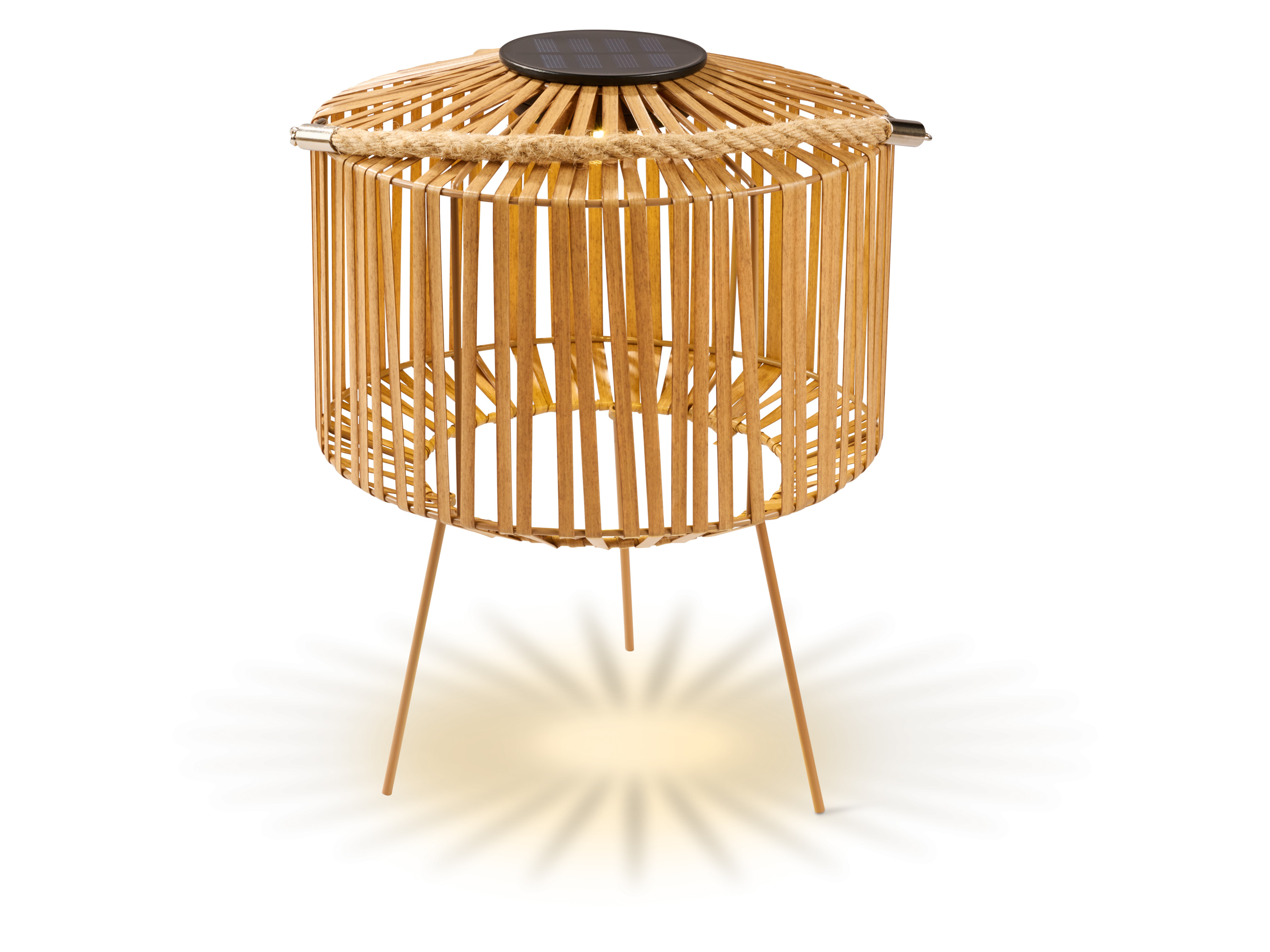 Thumbnail - LIVARNO® Solar Geflechtlaterne  LED (Oval)