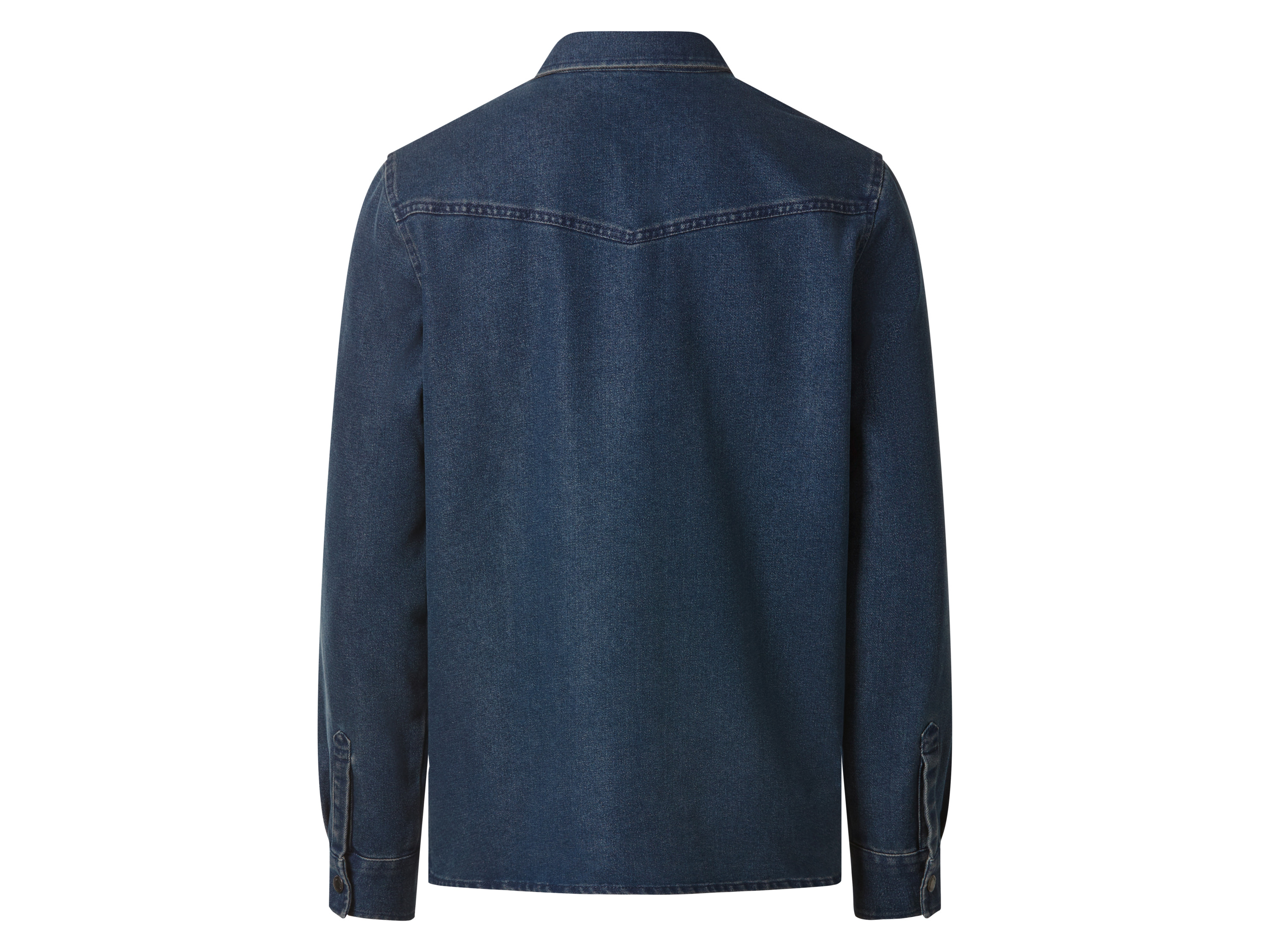 Thumbnail - esmara Men Herren Freizeithemd Jeans Modern Fit (Blau, L(41/42))