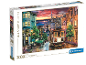 3000-Teile-Puzzle mit einer Illustration von San Francisco bei Sonnenuntergang