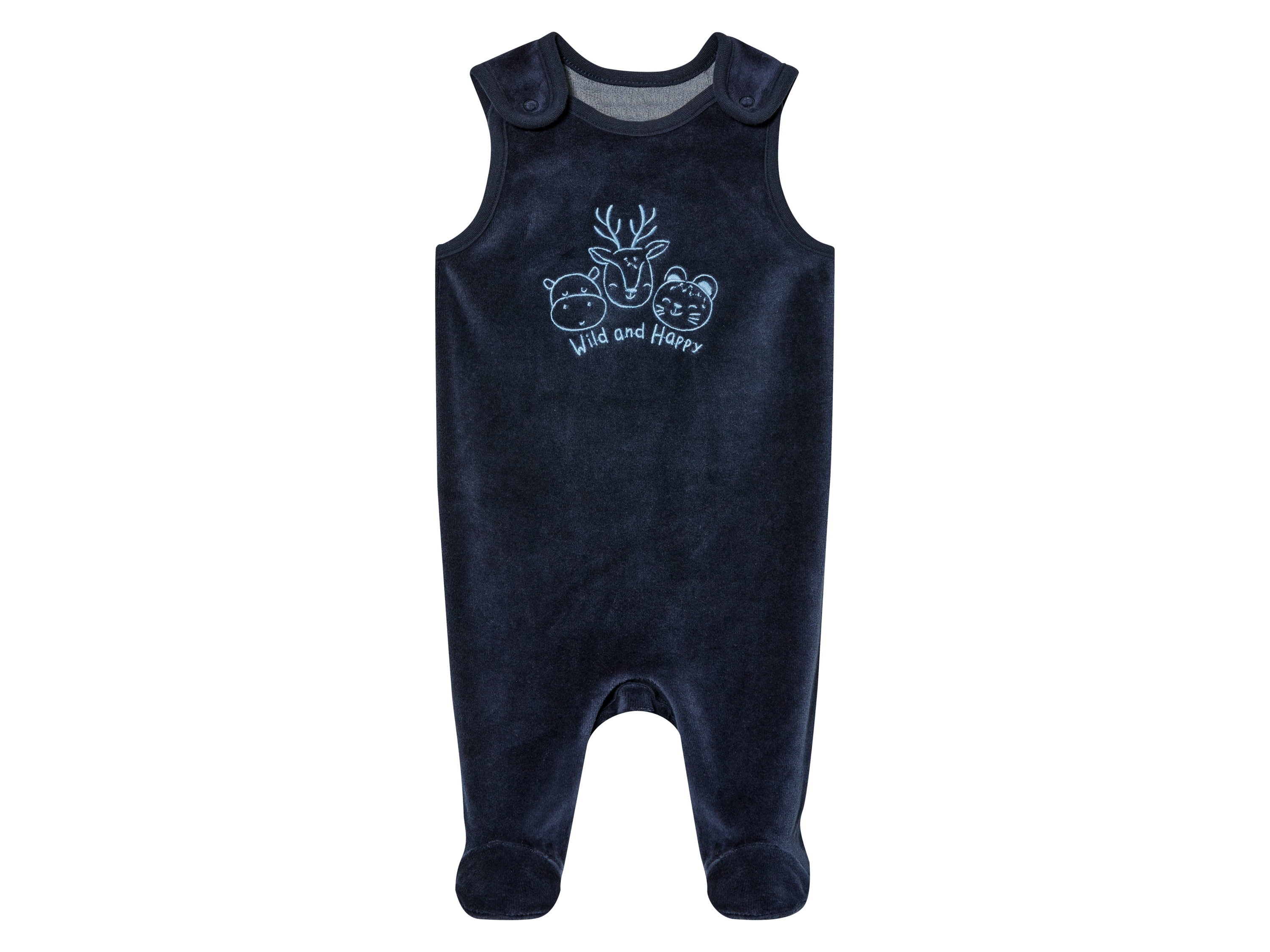 LUPILU® Baby Set (Streifen weiß/navy, 86/92) – Bild 2 von 4