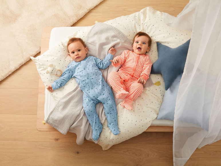 Gehe zu Vollbildansicht: lupilu Baby Jungen Schlafoverall, aus reiner Bio-Baumwolle - Bild 5