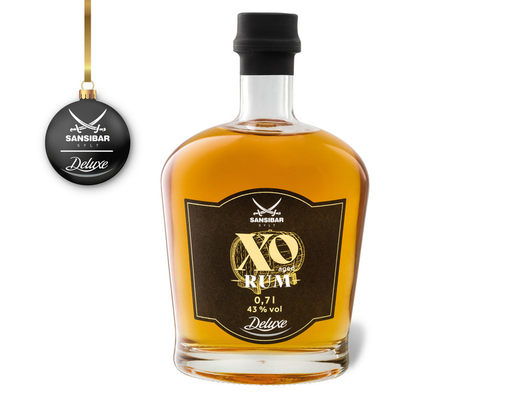 Gehe zu Vollbildansicht: Sansibar Deluxe XO Aged Rum 43% Vol - Bild 1