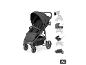 BABYGO Kinderwagen Evolution 3in1 Full Set in Schwarz mit verschiedenen Aufsätzen. [KI-generiertes Bild]