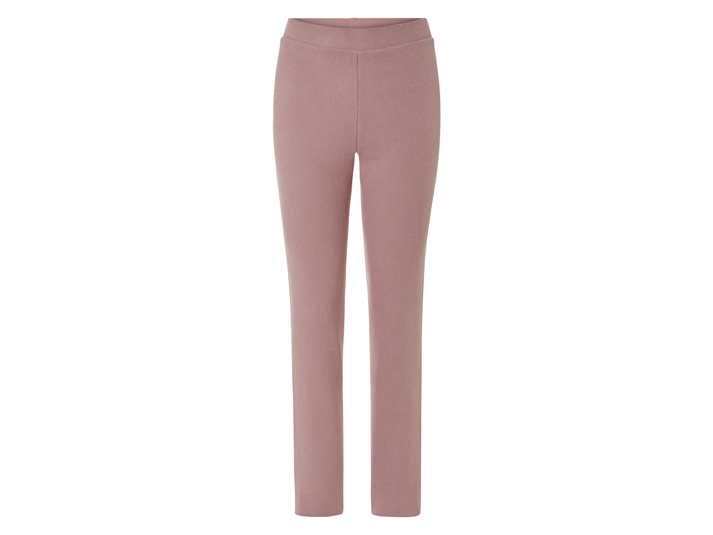 esmara® Damen Hose Loungewear (Slim Fit, Rosa, L(44/46))““ | mit Gummizugbund Schnitt: beige, schwarz: normale Leibhöhe mit weitem, geradem Bein rosa: normale Leibhöhe mit schmalem Bein Material: Polyester recycelt, 42 % Baumwolle Pflegehinweis: waschen bei max. 30 °C nicht bleichen nicht im Wäschetrockner trocknen bügeln bis 110 °C Stufe 1. Kein Bügeln mit Dampf nicht trockenreinigen Größe: XS 32/34 – L 44/46 Meine Lidl-Größe – so einfach gehts Deine Größe findest du in der Lidl-Größentabelle . Oeko-Tex® Standard 100 Geprüft auf Schadstoffe Zertifizierungsnummer: 24.Hbd.53061 Hohenstein Htti Standard 100 by Oeko-Tex® ist die weltweit bekannteste, unabhängige Zertifizierung schadstoffgeprüfter Textil- und Lederprodukte aller Art – vom Garn und den Stoffen bis hin zum gebrauchsfertigen Artikel. Das Label bestätigt