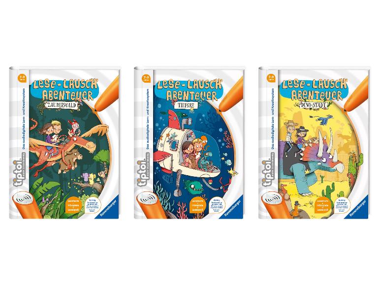 RAVENSBURGER tiptoi® Lese-Lausch-Abenteuer interaktive Bücher für Kinder.