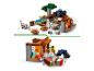 LEGO Minecraft Set mit Haus, Figuren und TNT-Explosion
