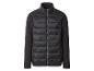 Herren-Steppjacke in Schwarz mit Strickärmeln