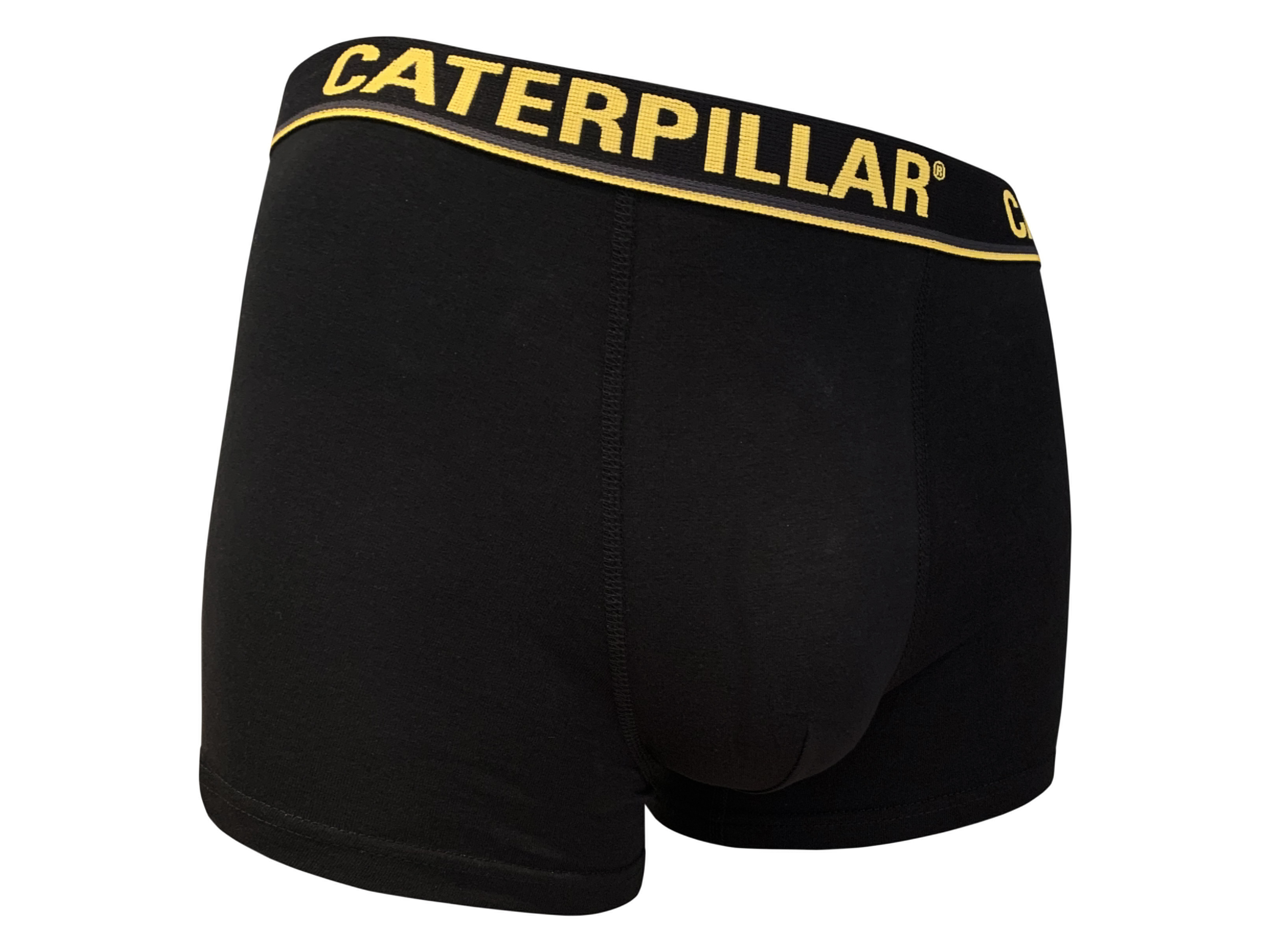 Thumbnail - Caterpillar Herren Boxershorts (schwarz/gelb, XXl)
