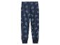 Kinderpyjamahose mit Traktor-Motiv.