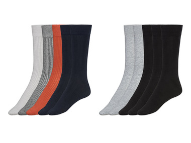LIVERGY® Herren Socken, 5 Paar, mit Bio-Baumwolle