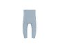 Hellblaue gerippte Strickhose für Babys