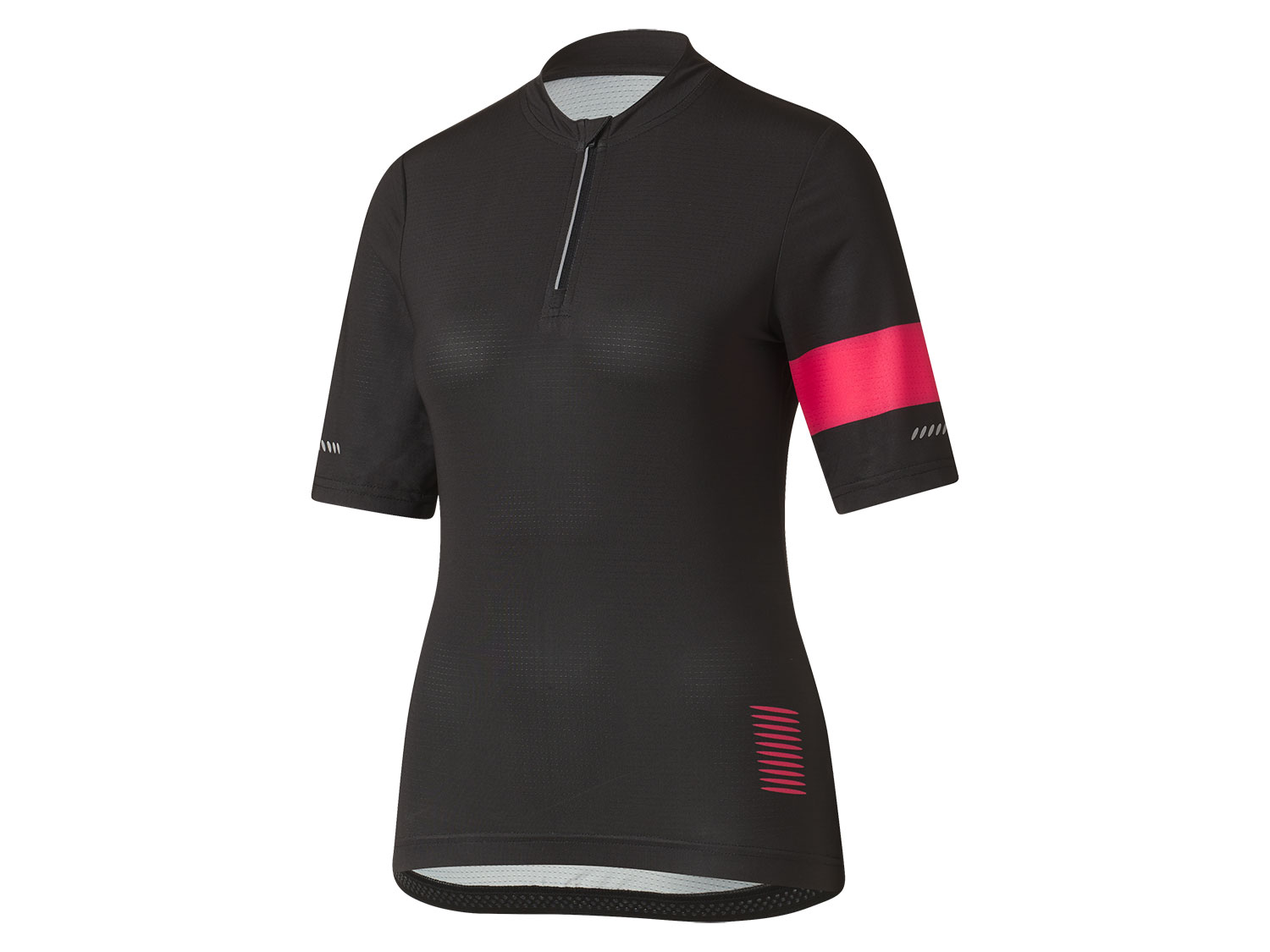 CRIVIT Damen Funktionstrikot kurzarm Fahrrad (Schwarz, M(40/42)) | 04335747028687