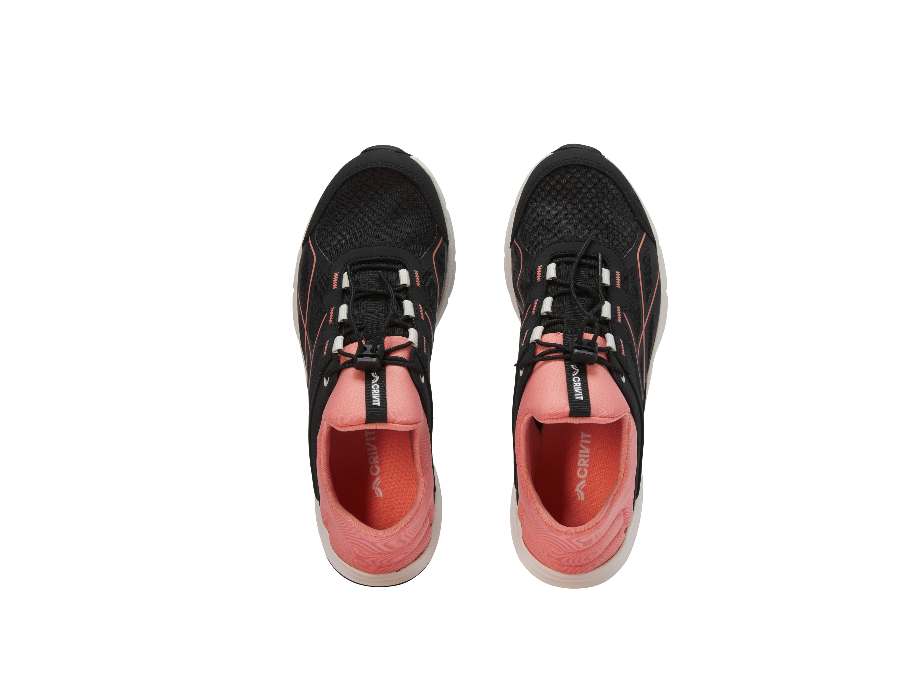 CRIVIT Damen Outdoorschuhe (Schwarz/Pink, 38) – Bild 2 von 4