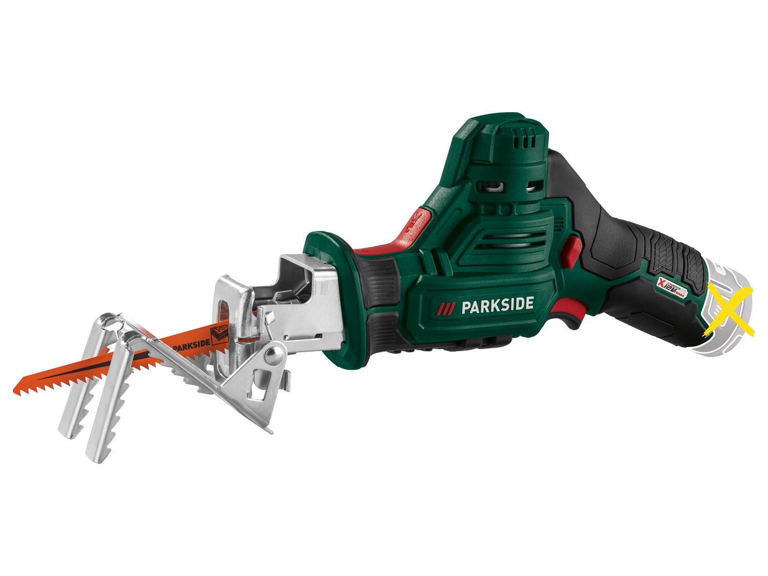 PARKSIDE® 12 V Akku-Astsäge »PAAS 12 A2«, Ø 80 mm / Ø …