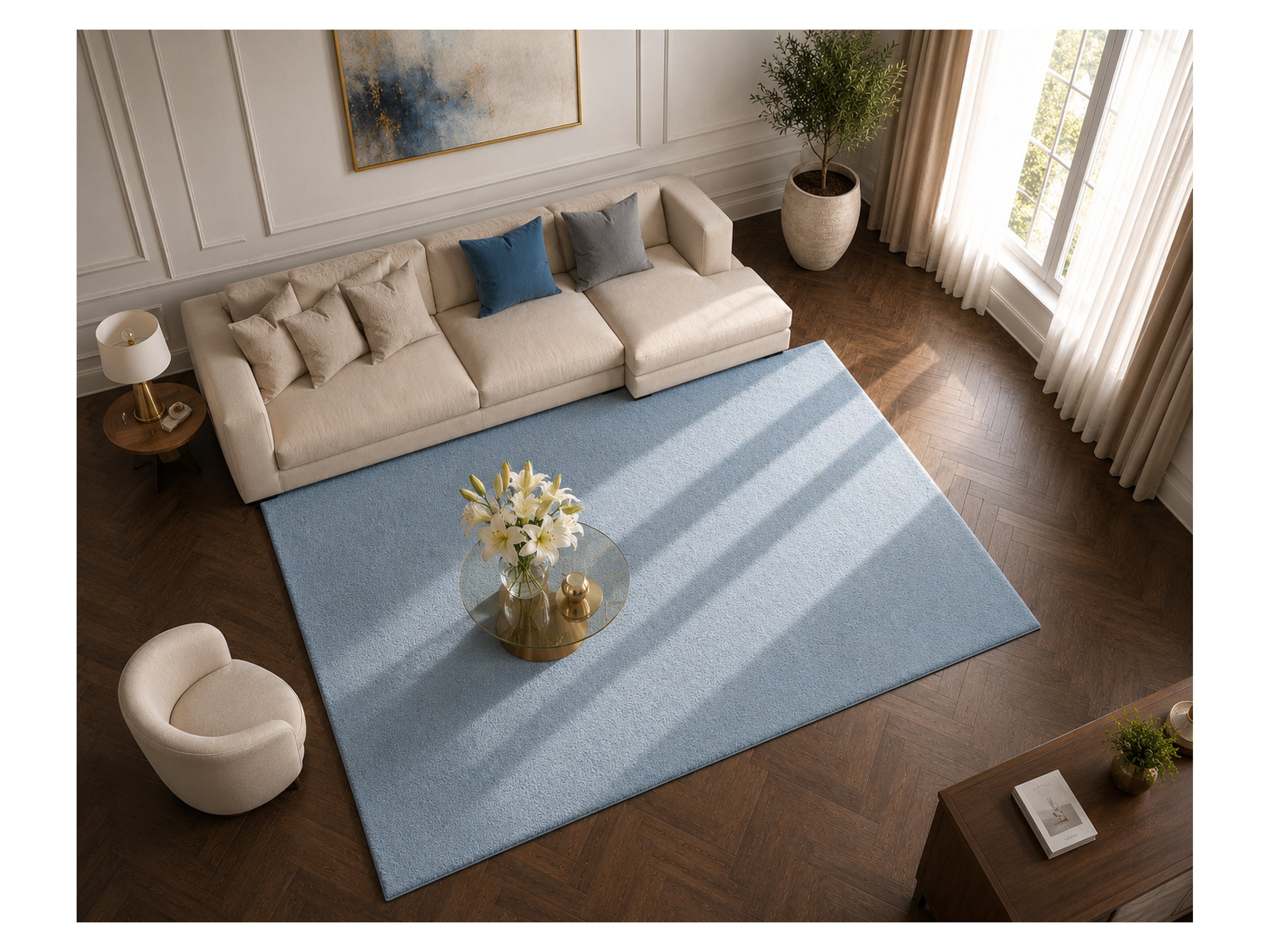 Meghan Lalee Glamour 700 (160 cm x 230 cm, calcedon) – Bild 3 von 4