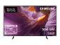 Ein Fernseher mit dem Label „Made for Germany“, der die Größen 83', 77', 55' und „2025 S85F OLED“ anzeigt.