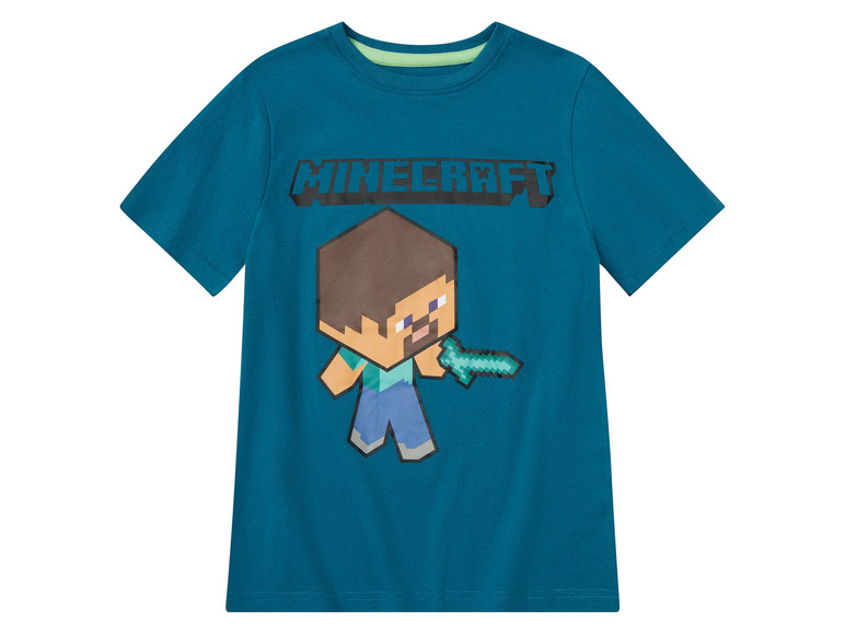 Gehe zu Vollbildansicht: Minecraft Kinder T-Shirt, mit Print - Bild 2