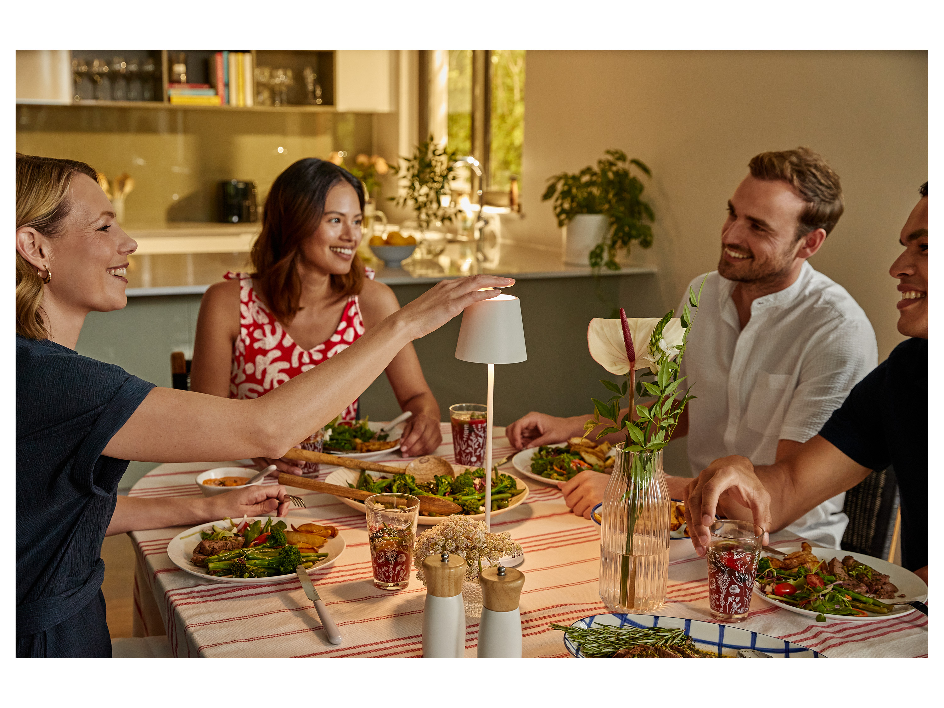 Thumbnail - ERNESTO® Besteck-Set 24tlg. (Beige)