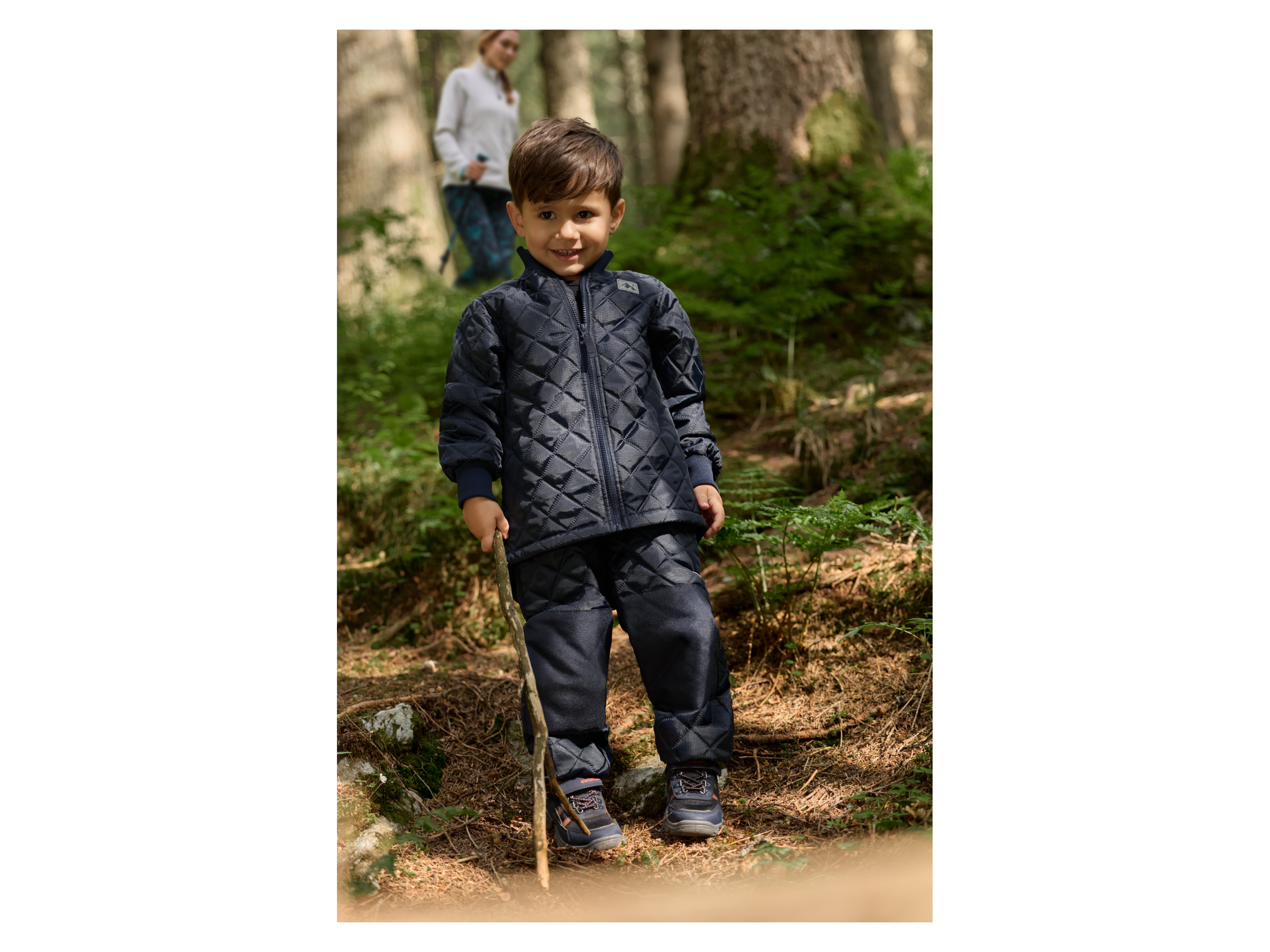 Thumbnail - lupilu® Kinder-Funktionshose (Navy, 104)