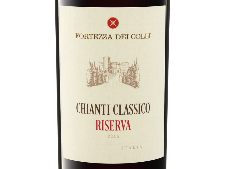 Rotwein Colli 2018 DOCG, Classico Riserva dei Chianti Fortezza