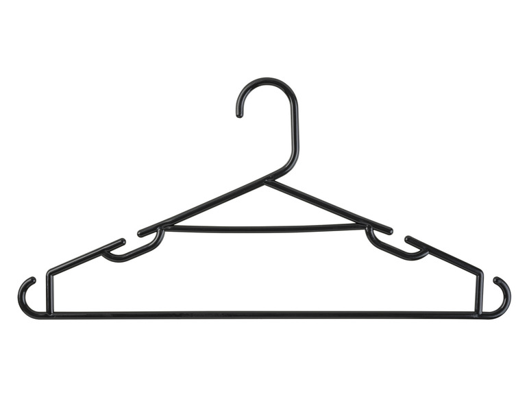 Gehe zu Vollbildansicht: LIVARNO home Kleiderbügel, 10er-Set, schmale Form - Bild 2