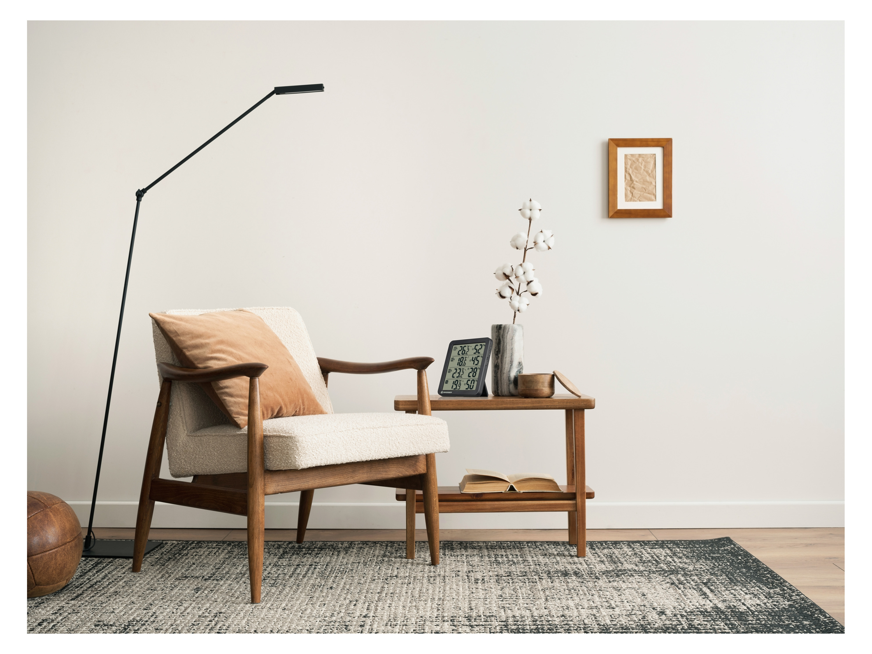 Thumbnail - BRESSER Thermo-/ Hygrometer Quadro