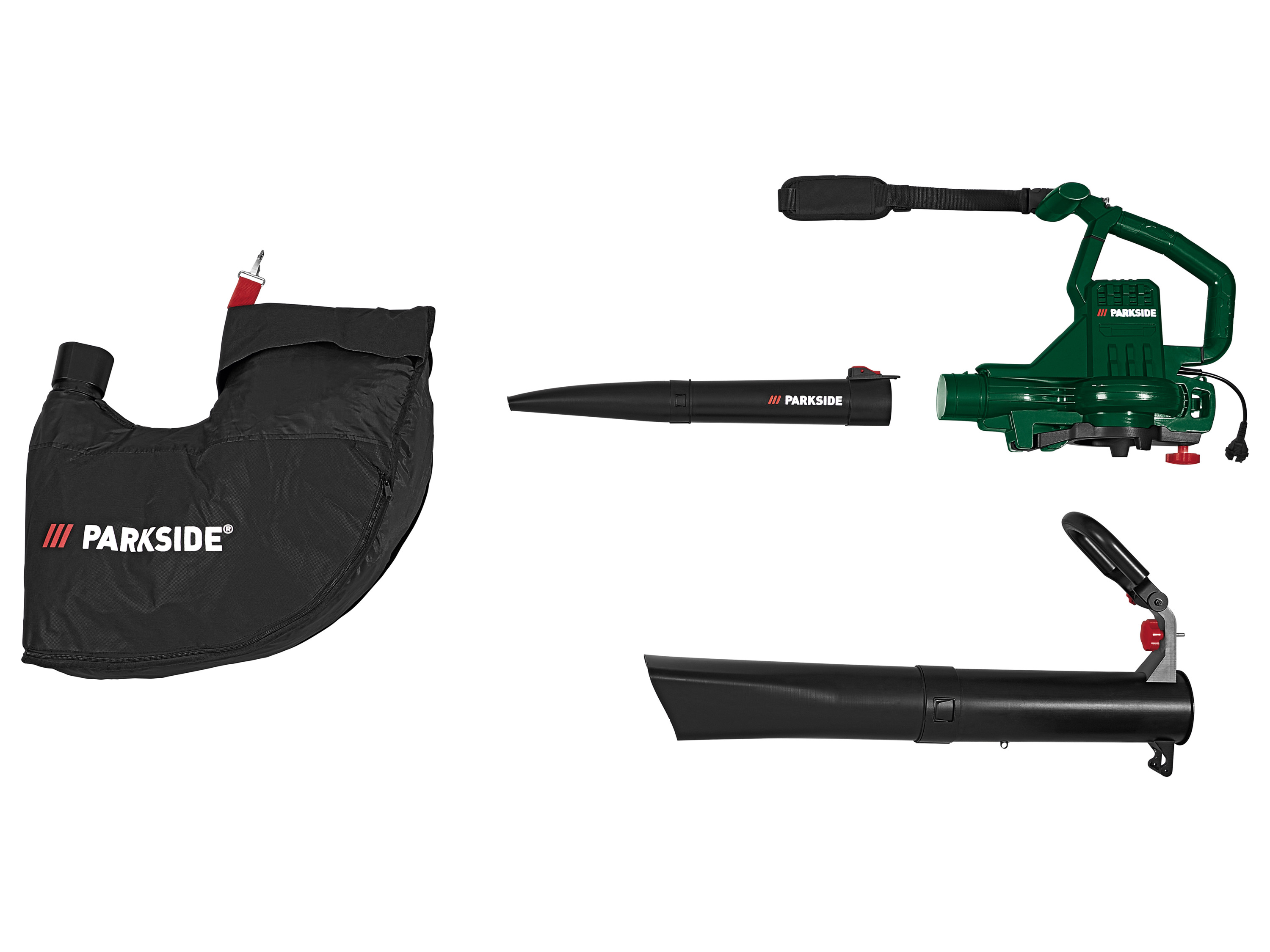 PARKSIDE® Elektro-Laubsauger und -bläser »PELSB 3000 B2« – Bild 3 von 4