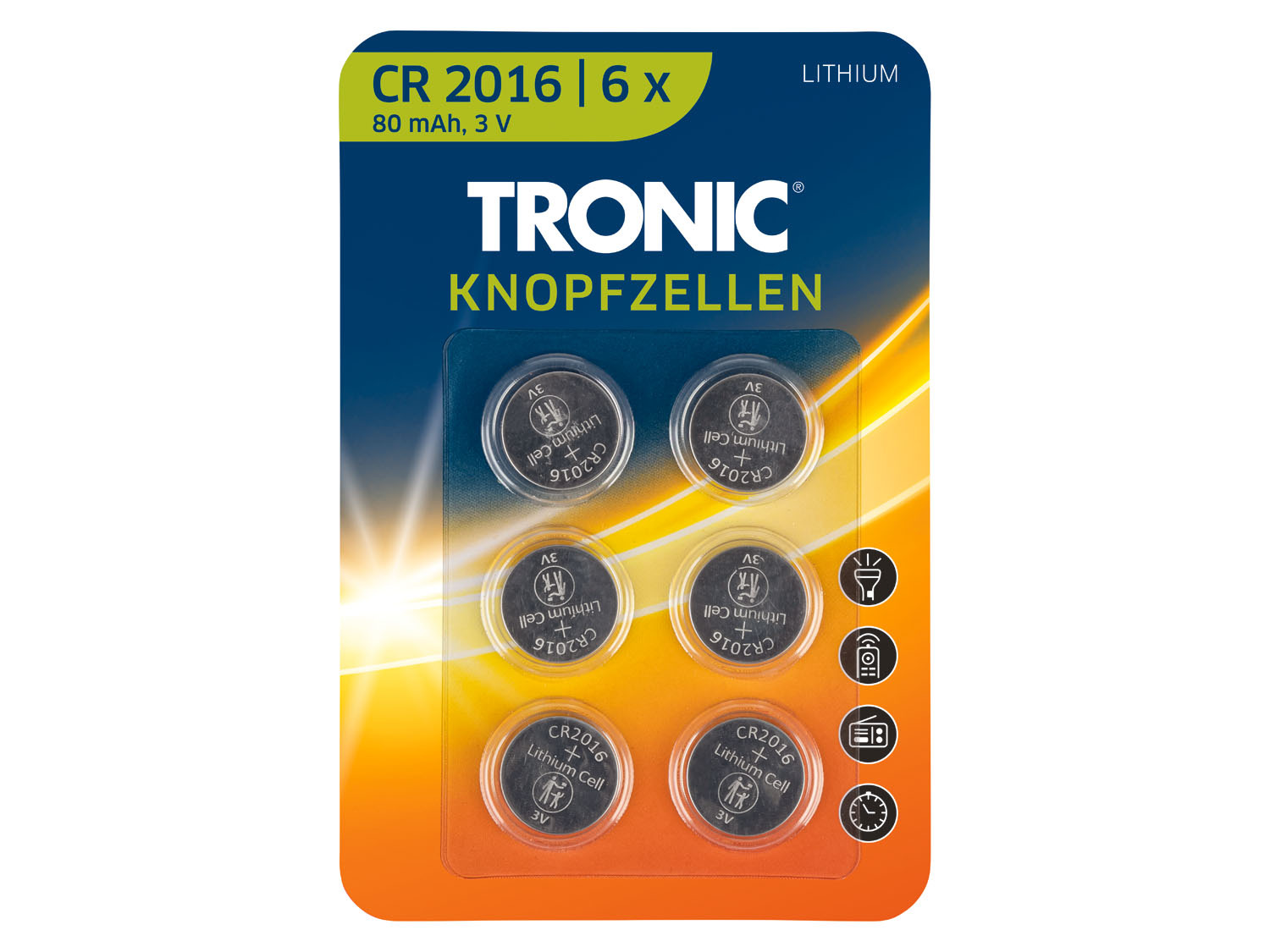 TRONIC® Knopfzellen