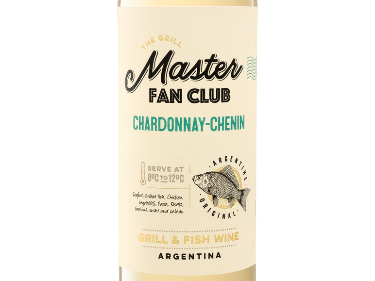 Gehe zu Vollbildansicht: Grill Masters Fan Club Chardonnay-Chenin Argentinien trocken, Weißwein 2021 - Bild 2