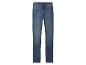 Blaue Straight-Leg Jeans