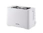 Weißer SilverCrest Toaster mit zwei Schlitzen und Bedientasten