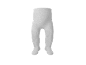 Graue Baumwoll-Baby-Strumpfhose.