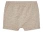 Beige Baby-Shorts aus Jersey.