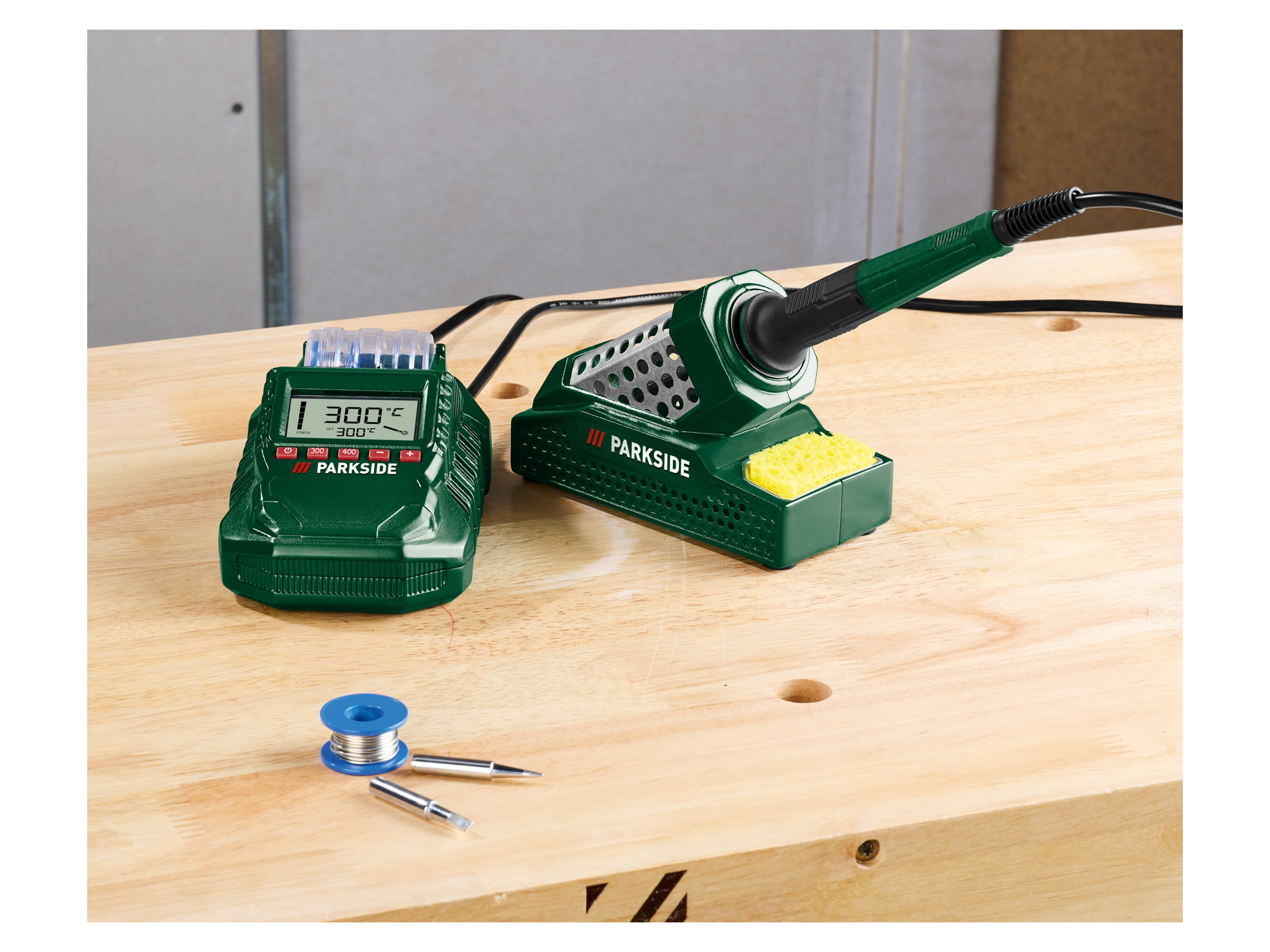 Thumbnail - PARKSIDE® Digitale Lötstation »PLSD 60 C3«, 60 W, mit Lötzinn