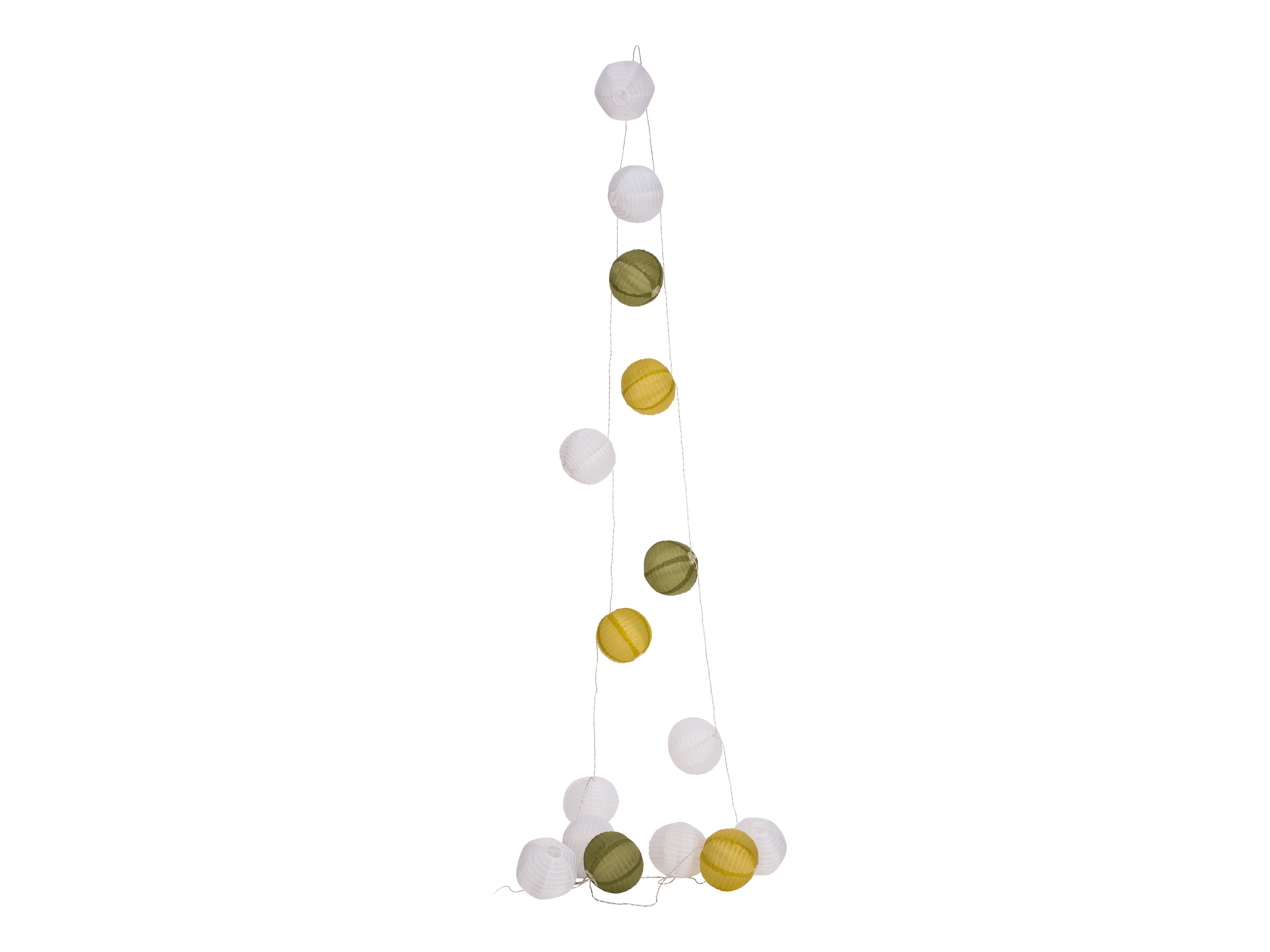 LIVARNO home Sommerlichterkette XXL LED (Lampion, grün/weiß/gelb)““ | Lichterkette weiß / Lichterkette grau/gelb: 10 Leuchtmittel im Lieferumfang: – Fassung: – Schutzklasse: Ip44 Batteriebetrieben: Timer: nein Material: Lampion weiß / Lampion grün/weiß/gelb: Polyamid, PVC Lichterkette weiß / Lichterkette grau/gelb / Lampion blau / Lampion gelb: Pvc, PP, Polyester, Eisenlegierung Maße: Lampion weiß / Lampion grün/weiß/gelb: ca. Ø je Lampion 15 cm, Abstand zwischen den Lampions: ca. 50 cm, ca. 7 m ohne Zuleitung Lichterkette weiß / Lichterkette grau/gelb : ca. Ø je Lampion 7,5 cm, Abstand zwischen den Lampions: ca. 20 cm, ca. 1,8 m ohne Zuleitung Lampion blau / Lampion gelb: ca. Ø 30 cm Zuleitung: Lampion weiß / Lampion grün/weiß/gelb: ca. 10 m Lichterkette weiß / Lichterkette grau/gelb: ca. 3 m Gewicht: Lampion weiß / Lampion grün/weiß/gelb: ca. 383 g Lichterkette weiß ca. 166 g Lichterkette grau/gelb: ca. 167 g Lampion blau: ca. 100 g Lampion gelb: ca. 97 g““