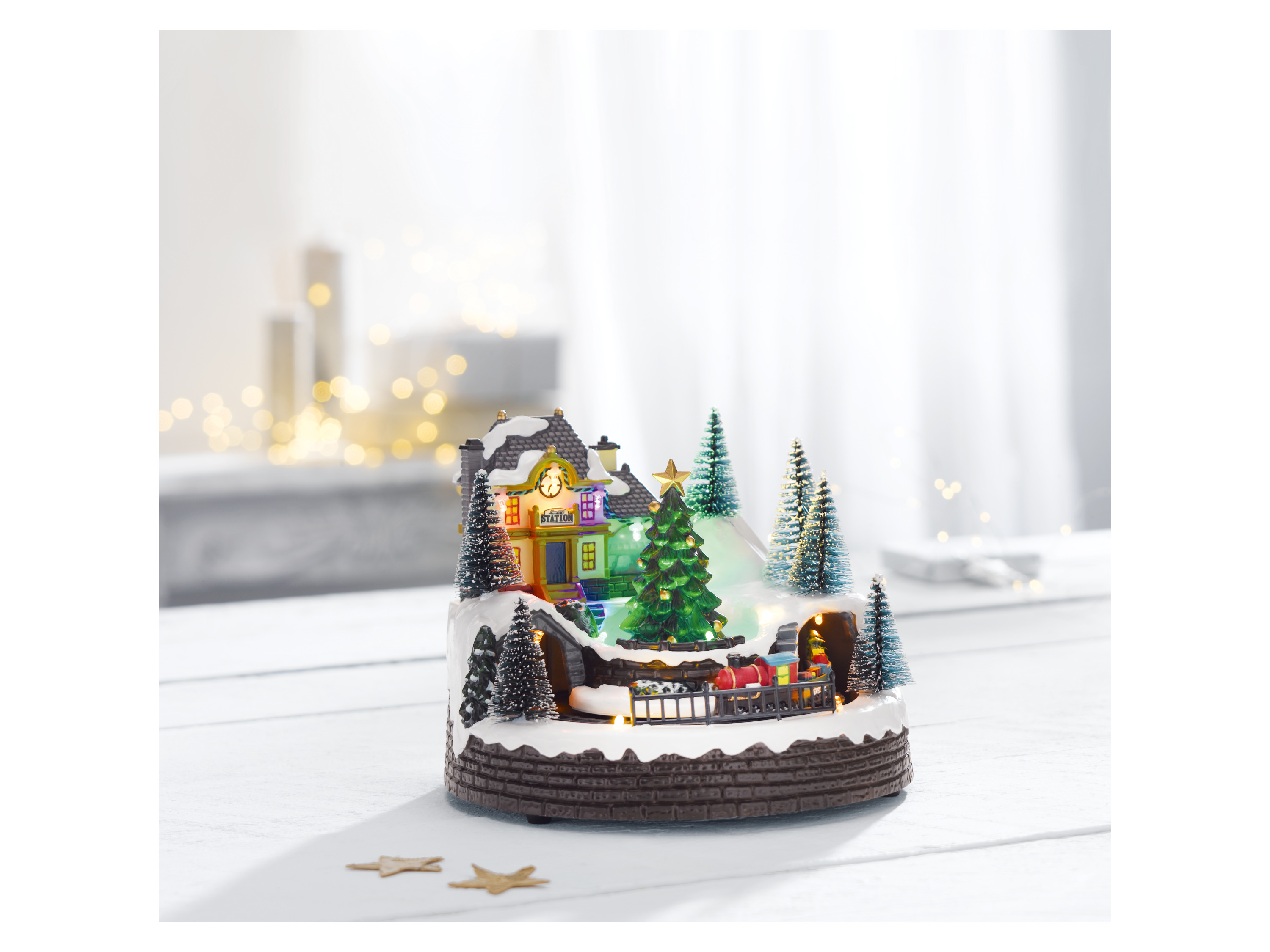 Thumbnail - LIVARNO home LED-Weihnachtsdorf (Eisenbahn)