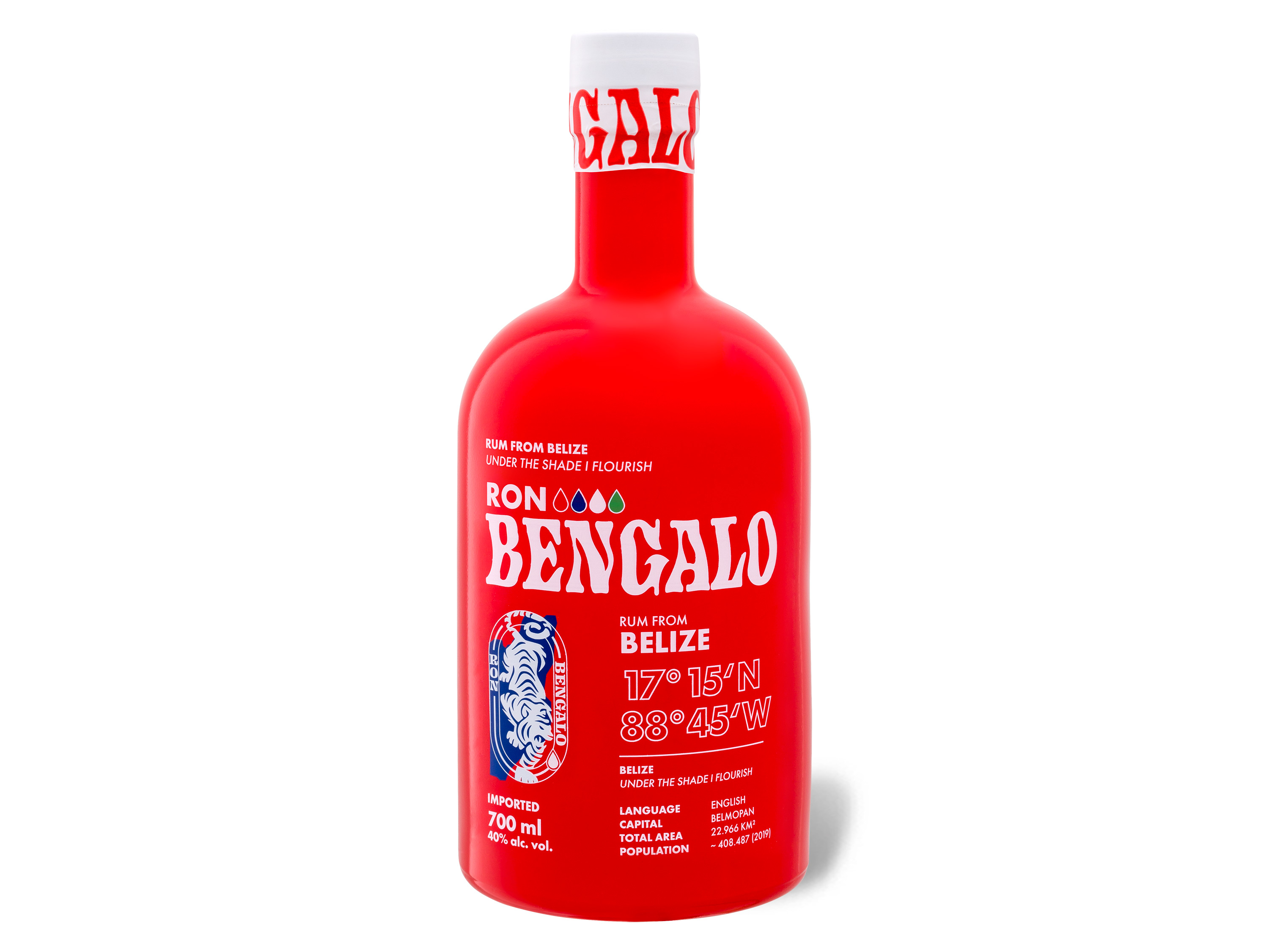 Ron Bengalo Belize Rum 40% Vol