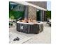 HOME DELUXE Outdoor-Whirlpool Drop mit einer Familie im Garten