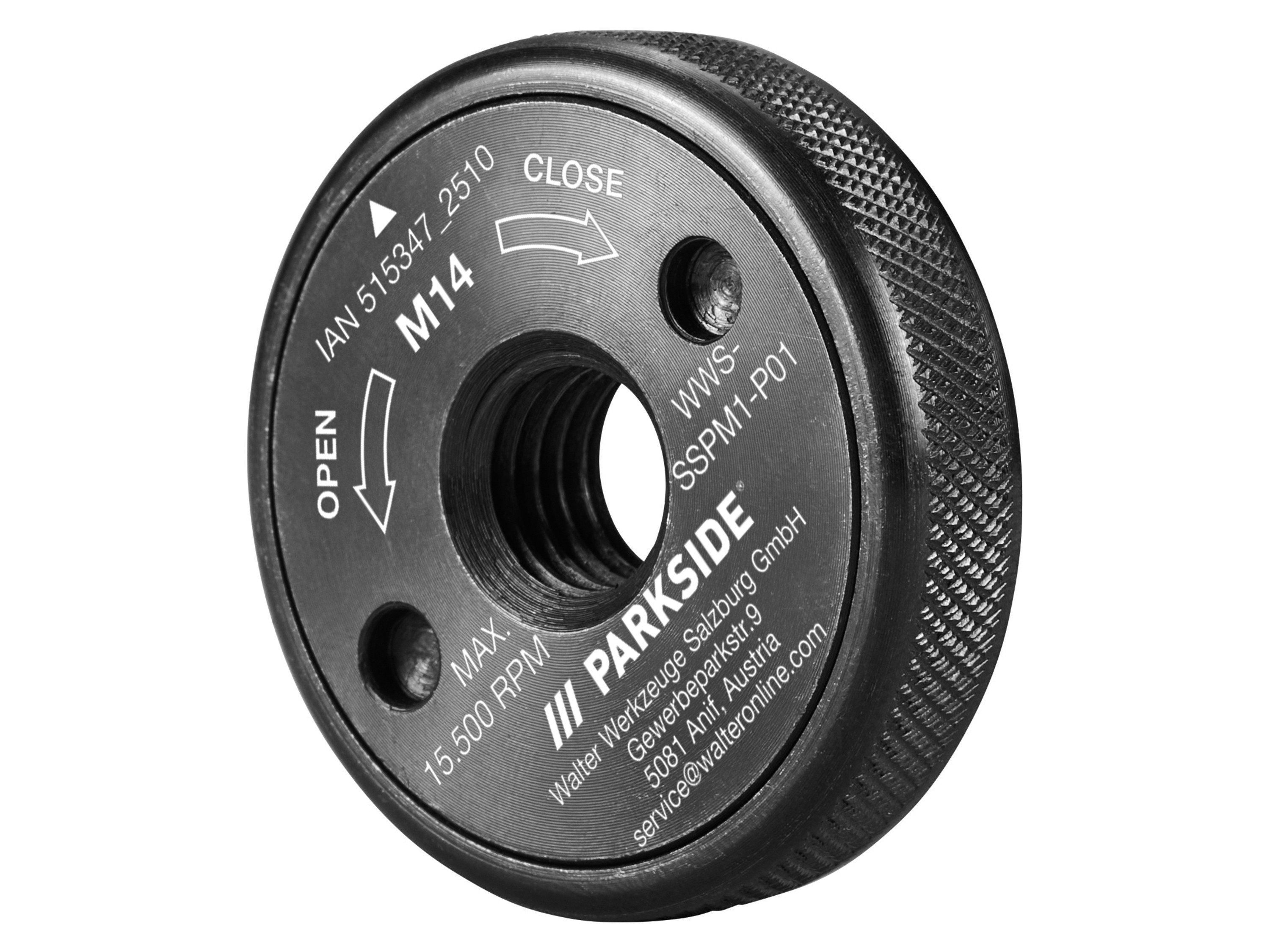 PARKSIDE® Metall-Trennscheiben / Schnellspannmutter für Winkelschleifer