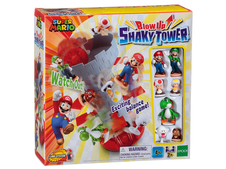 Gehe zu Vollbildansicht: Super Mario Games Gesellschaftspiel »Blow Up! Shaky Tower«, für jeden Super Mario™ Fan - Bild 2