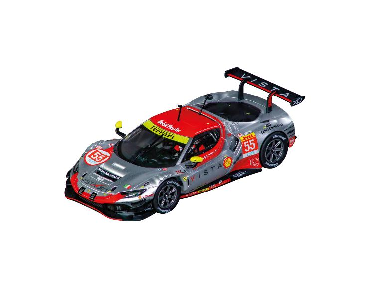 CARRERA Grid Master Slotcar im silber-roten Ferrari-Design.