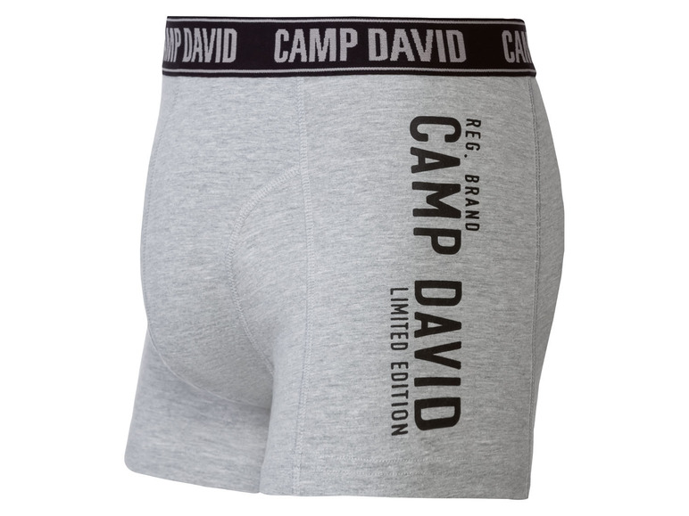 Gehe zu Vollbildansicht: Camp David Herren Boxershorts, 2 Stück, körpernah geschnitten - Bild 4