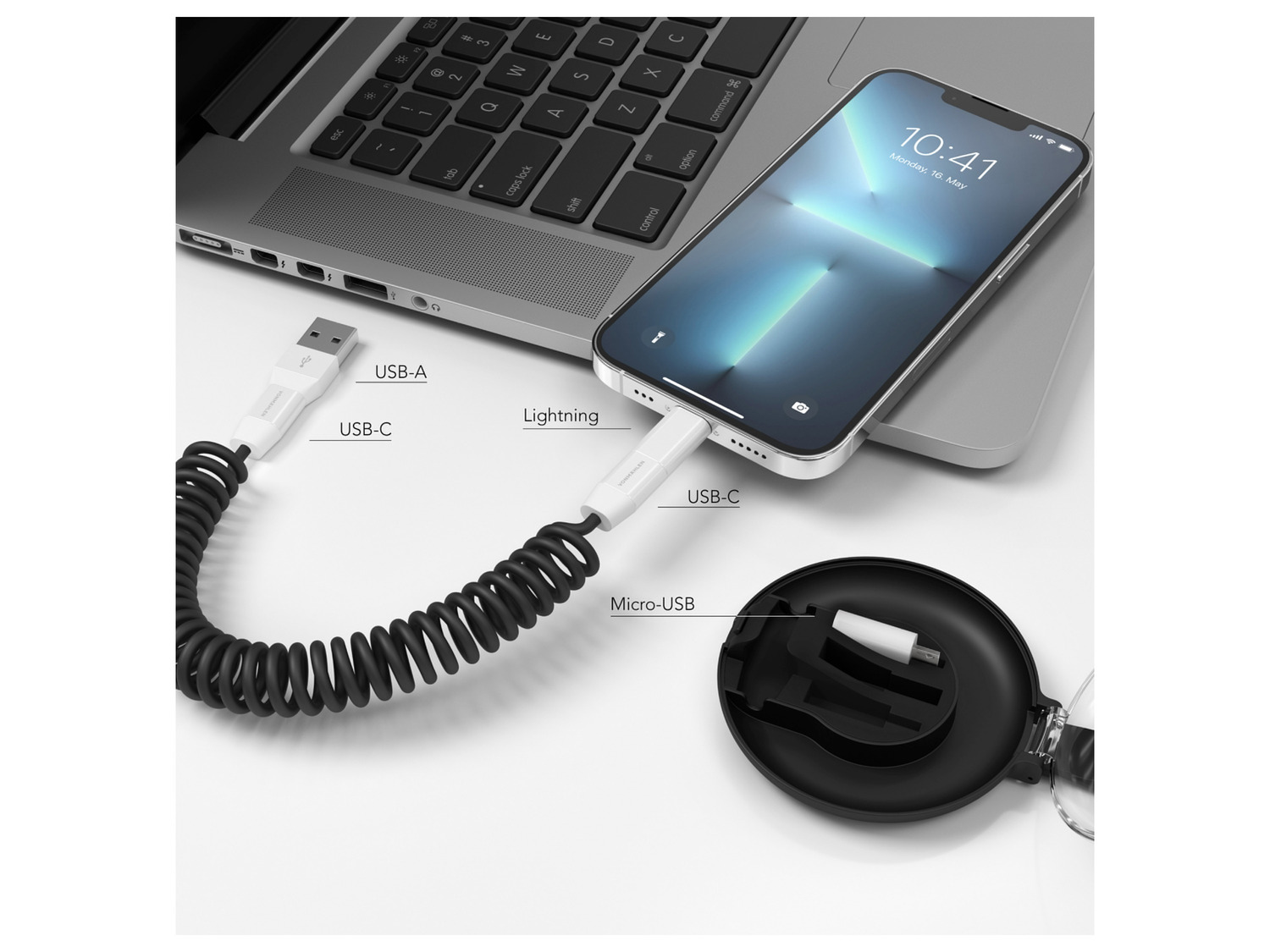 VONMÄHLEN Allroundo® c 6-in-1 Ladekabel | LIDL