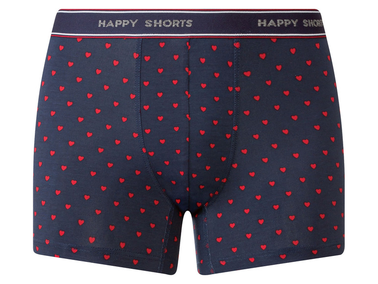 Gehe zu Vollbildansicht: Happy Shorts Herren Boxershorts, Jersey-Material, 2 Stück - Bild 10