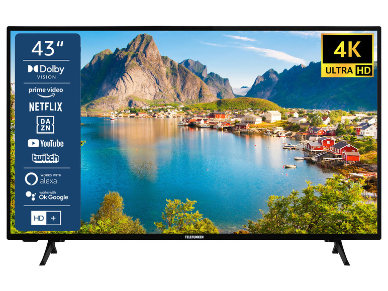 Gehe zu Vollbildansicht: TELEFUNKEN Fernseher »XHN550M« 4K UHD Smart TV - Bild 2