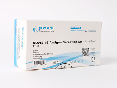 5er Set Newgene SARS-CoV-2 Antigen-Schnelltest