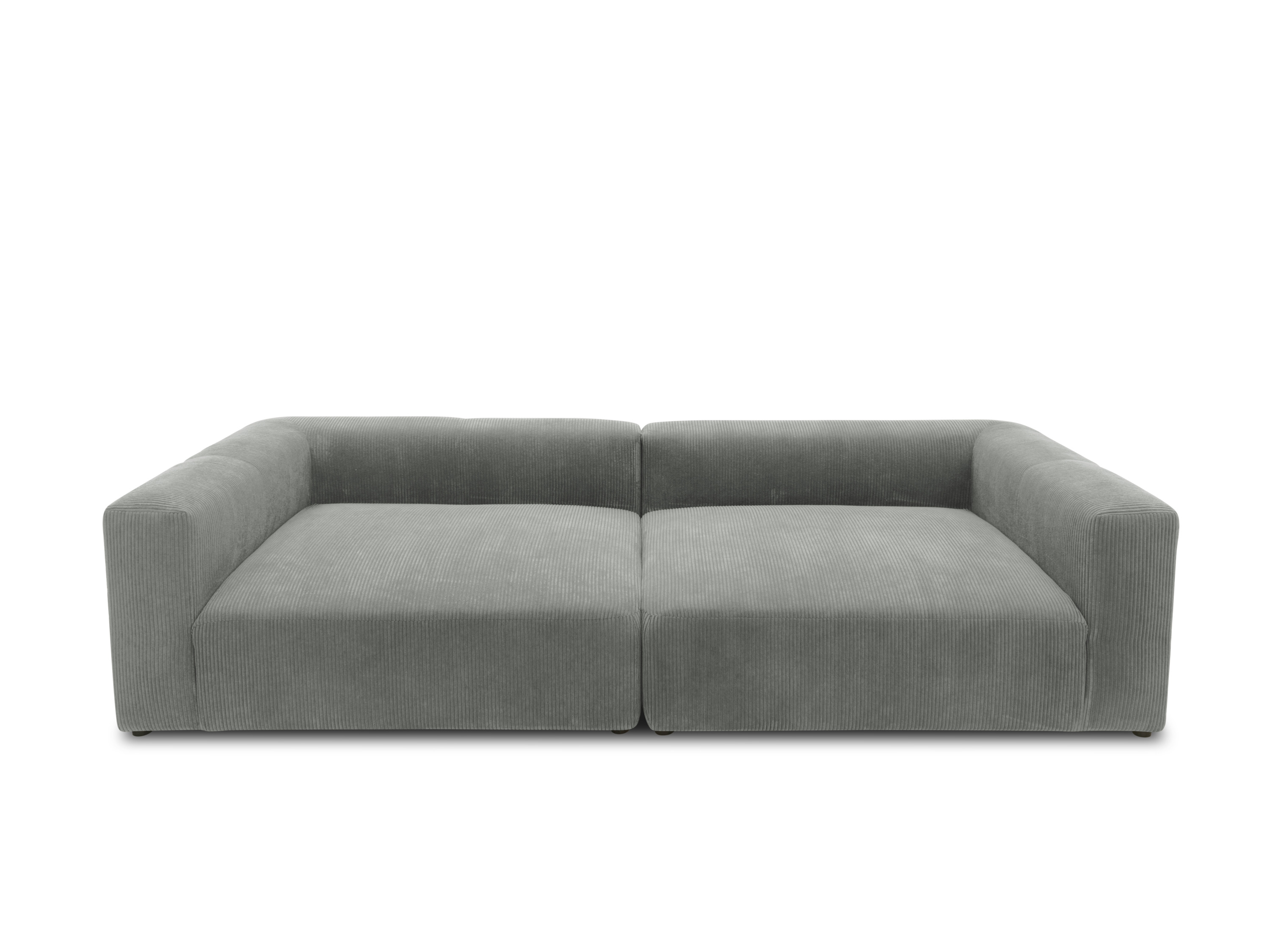 Thumbnail - Domo Bigsofa »Nantes«, mit Federkernpolsterung (Hellgrau)