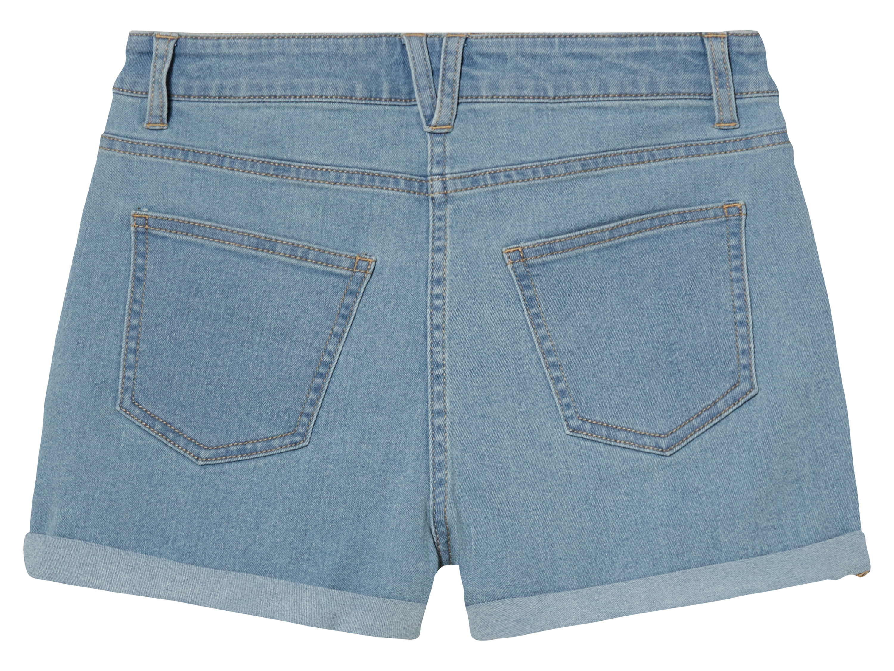 Thumbnail - pepperts!® Kinder Jeansshorts (Hellblau, 140)